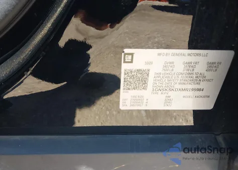 2021 Chevrolet Tahoe 4Wd Premier from USA, damaged, VIN 1GNSKSKDXMR195984